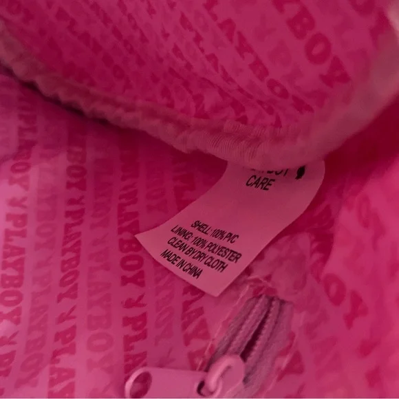 Playboy Y2K Baby Pink Medium Bowler Bag - Picture 6 of 8